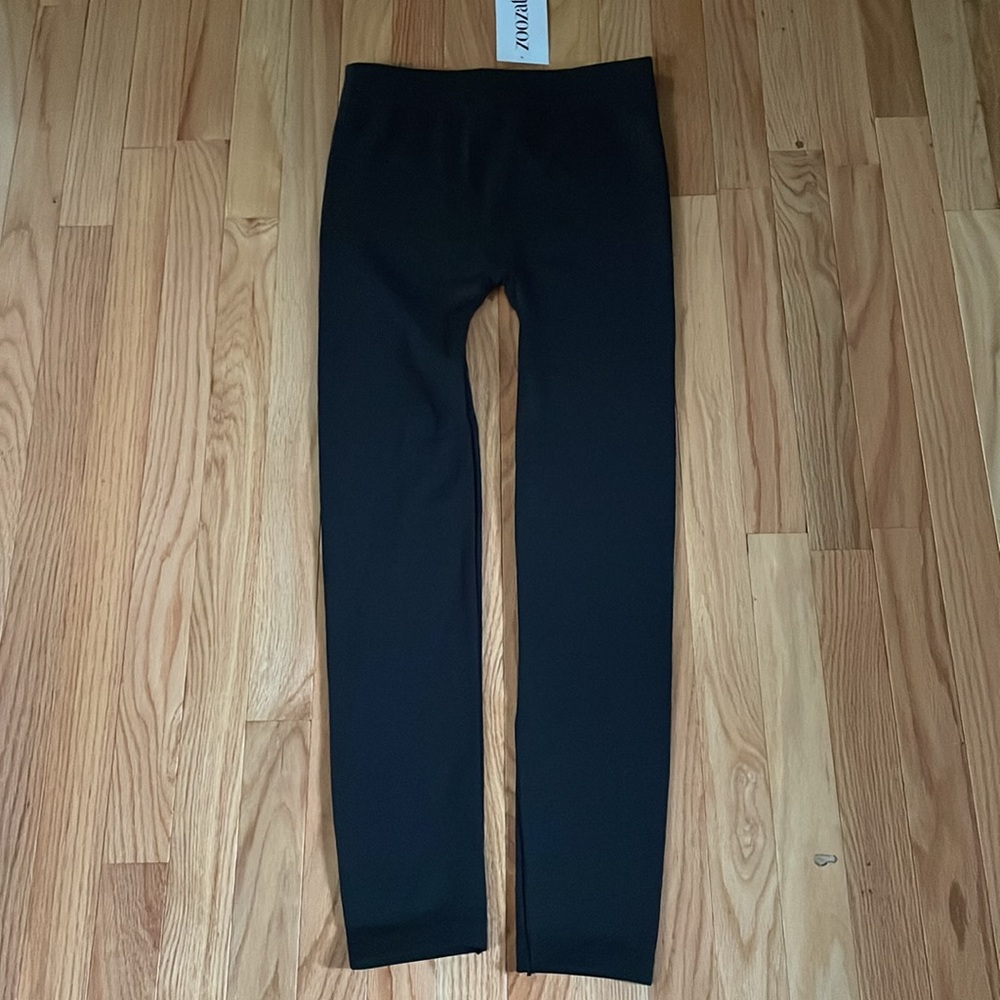 ZooZatz Purdue University Fleece Leggings Womens Small Black Logo Collegiate NWT - Picture 8 of 9